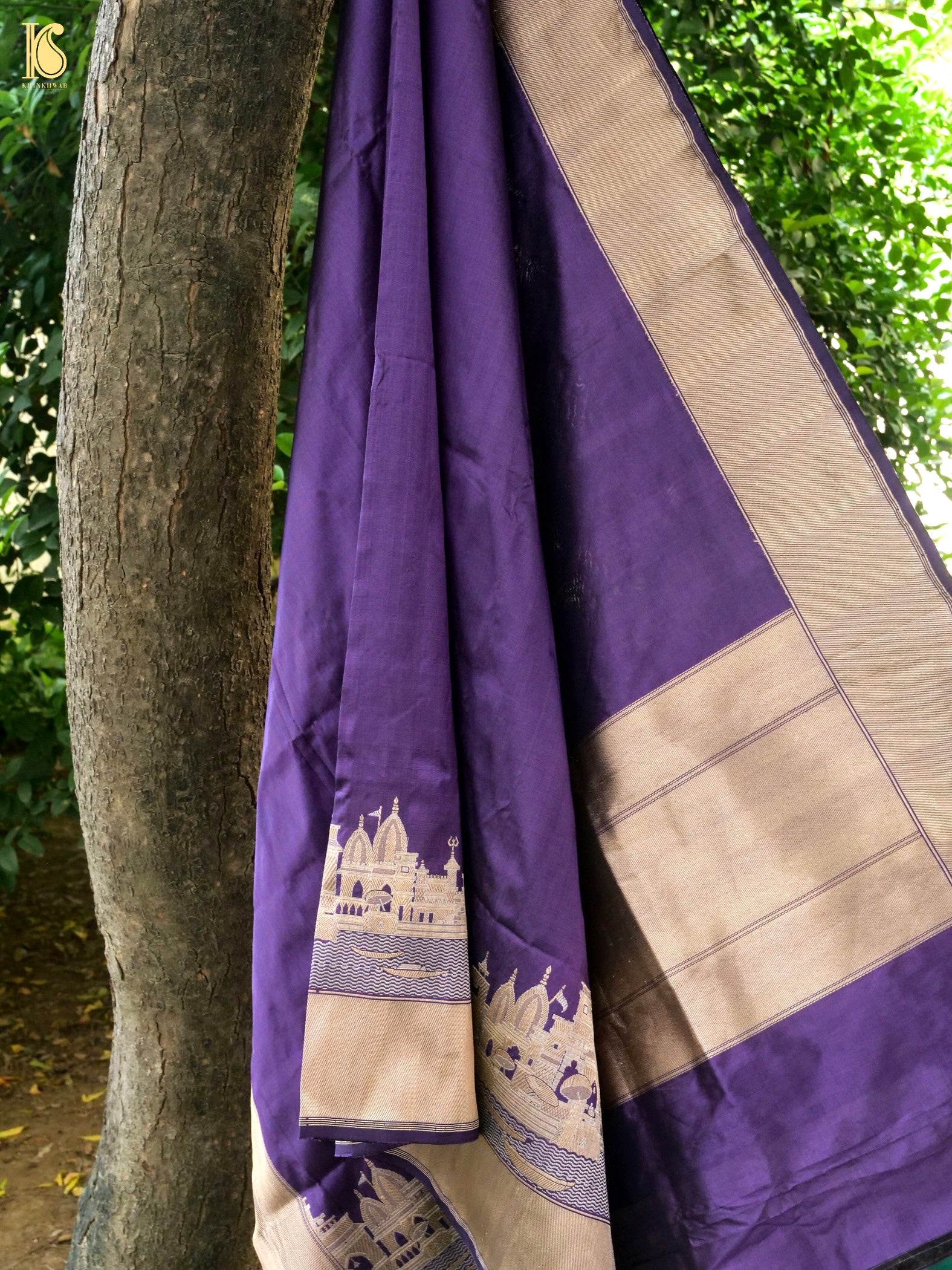 Handloom Banaras Silk Ghaat Dupatta