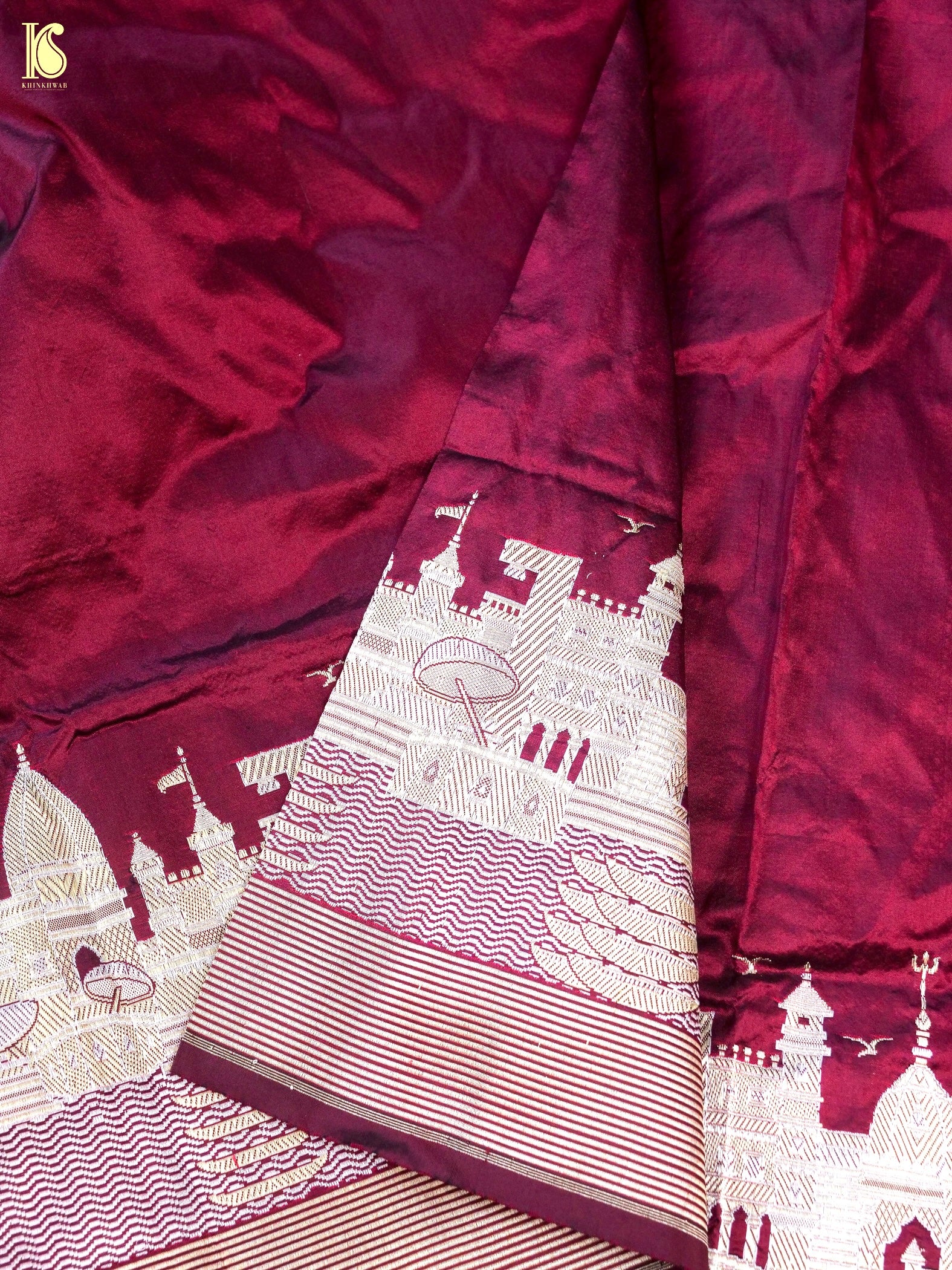 Handloom Banaras Silk Ghaat Dupatta