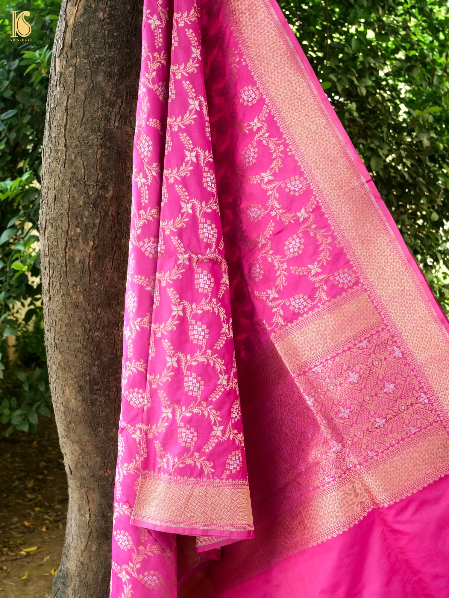 Handloom Banarasi Katan Silk Dupatta