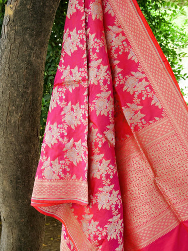 Handloom Banarasi Katan Silk Dupatta