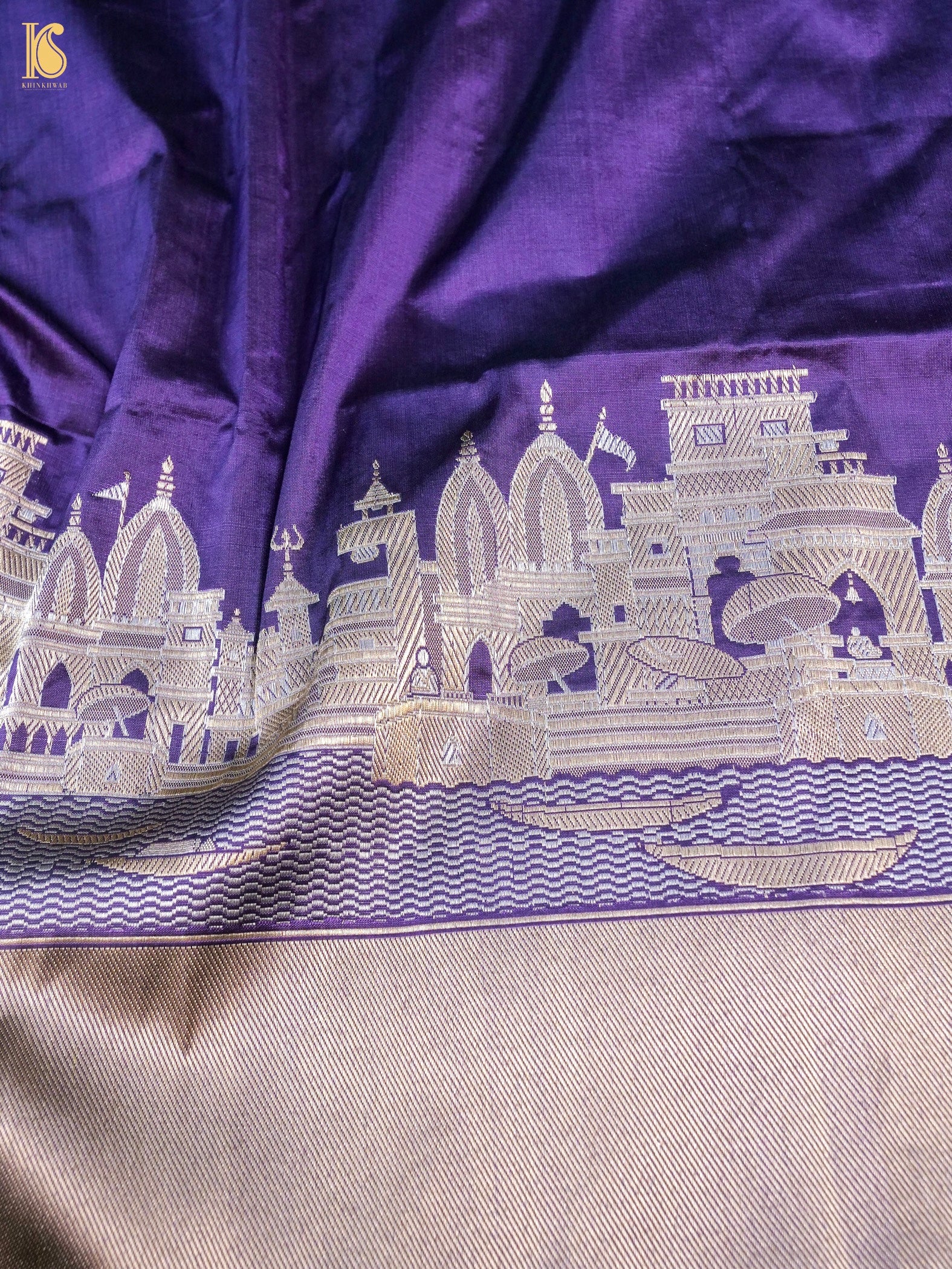 Handloom Banaras Silk Ghaat Dupatta