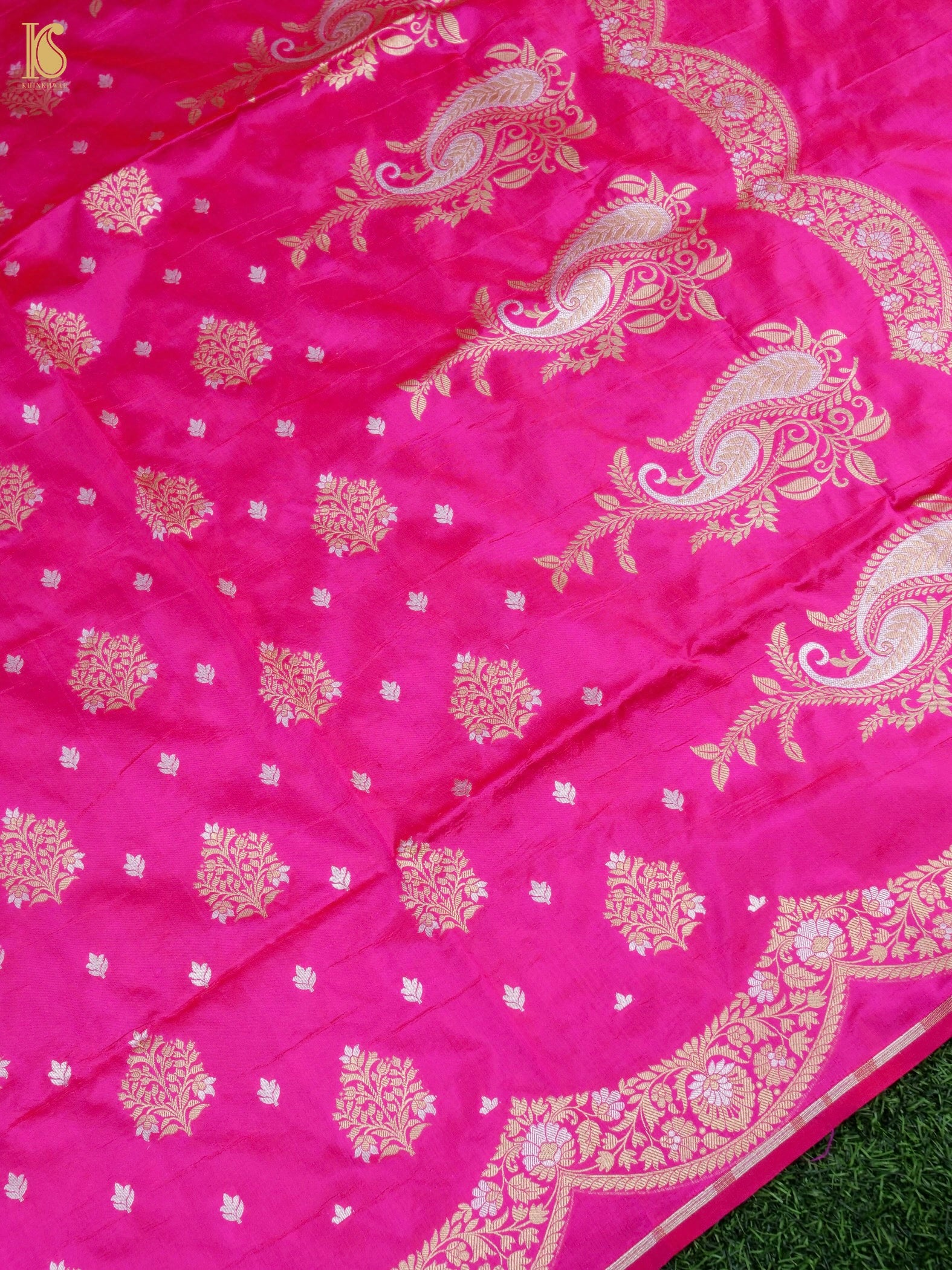 Handloom Banarasi Katan Silk Dupatta