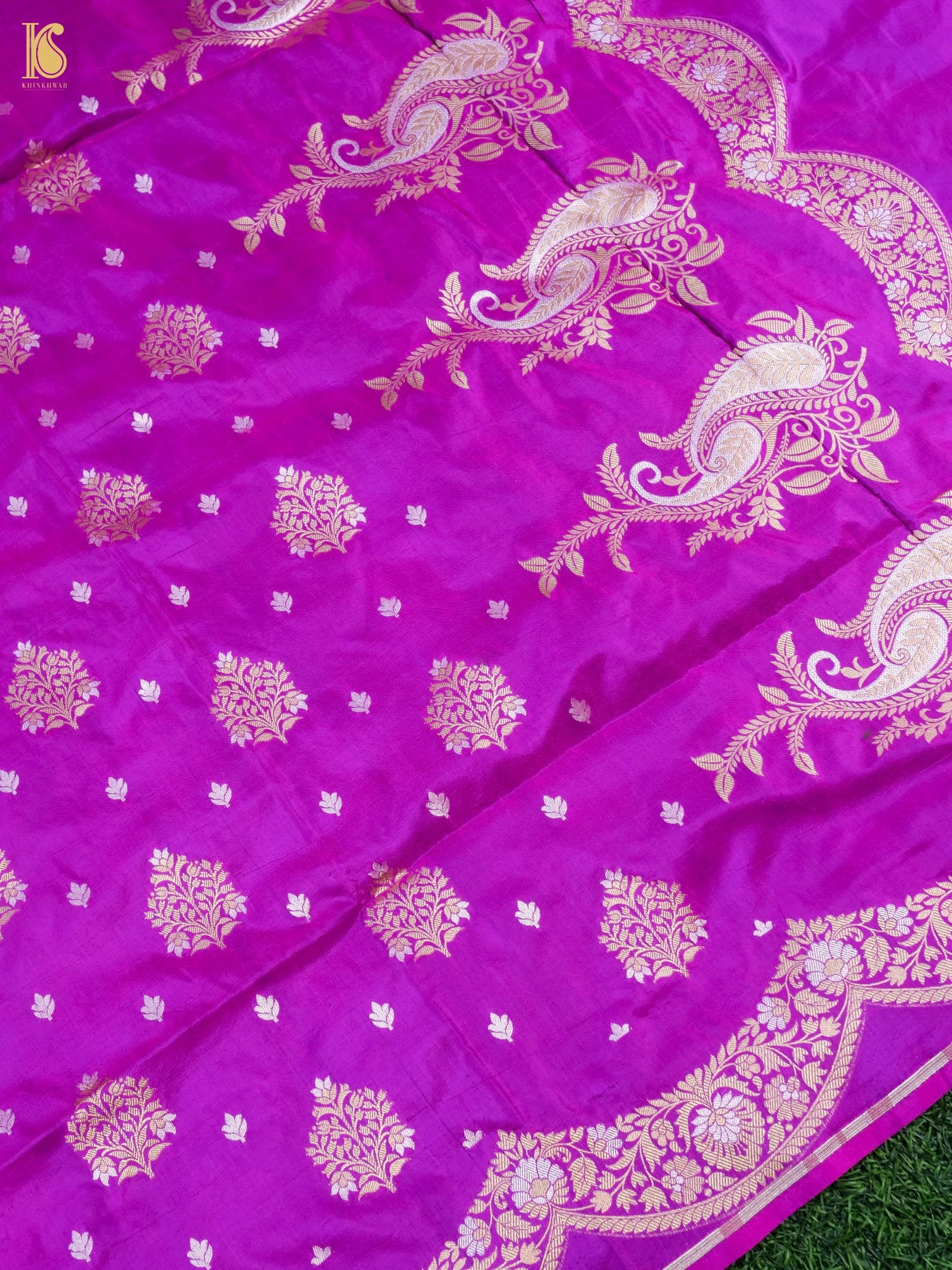 Handloom Banarasi Katan Silk Dupatta