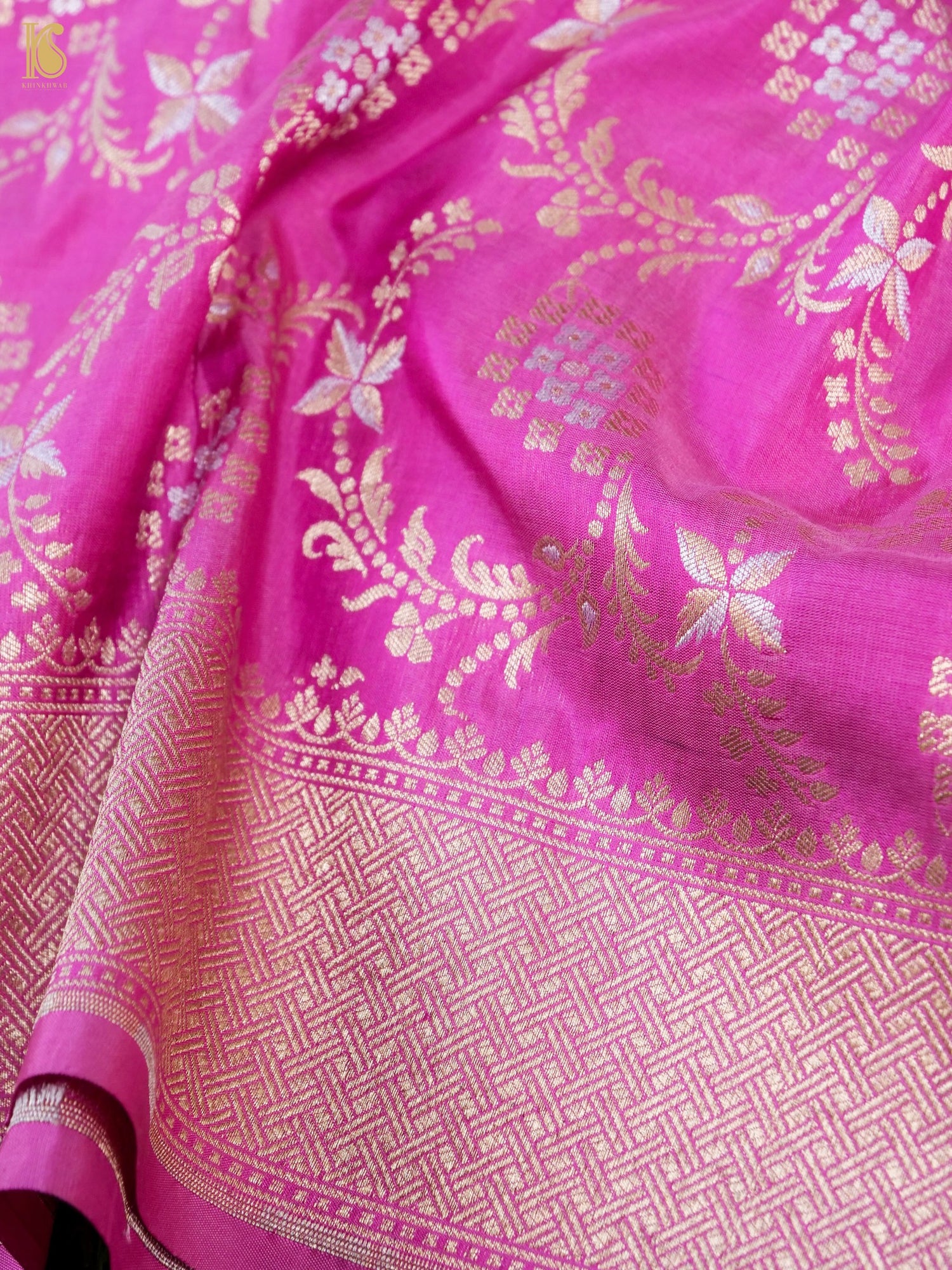 Handloom Banarasi Katan Silk Dupatta