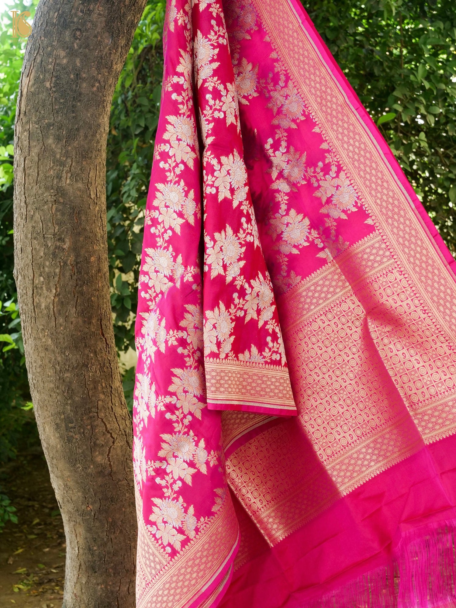 Handloom Banarasi Katan Silk Dupatta