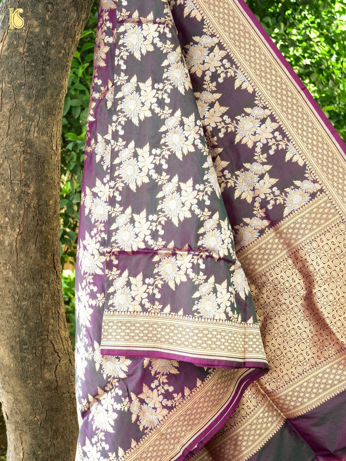 Handloom Banarasi Katan Silk Dupatta