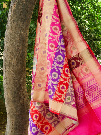 Handloom Banarasi Katan Silk Dupatta