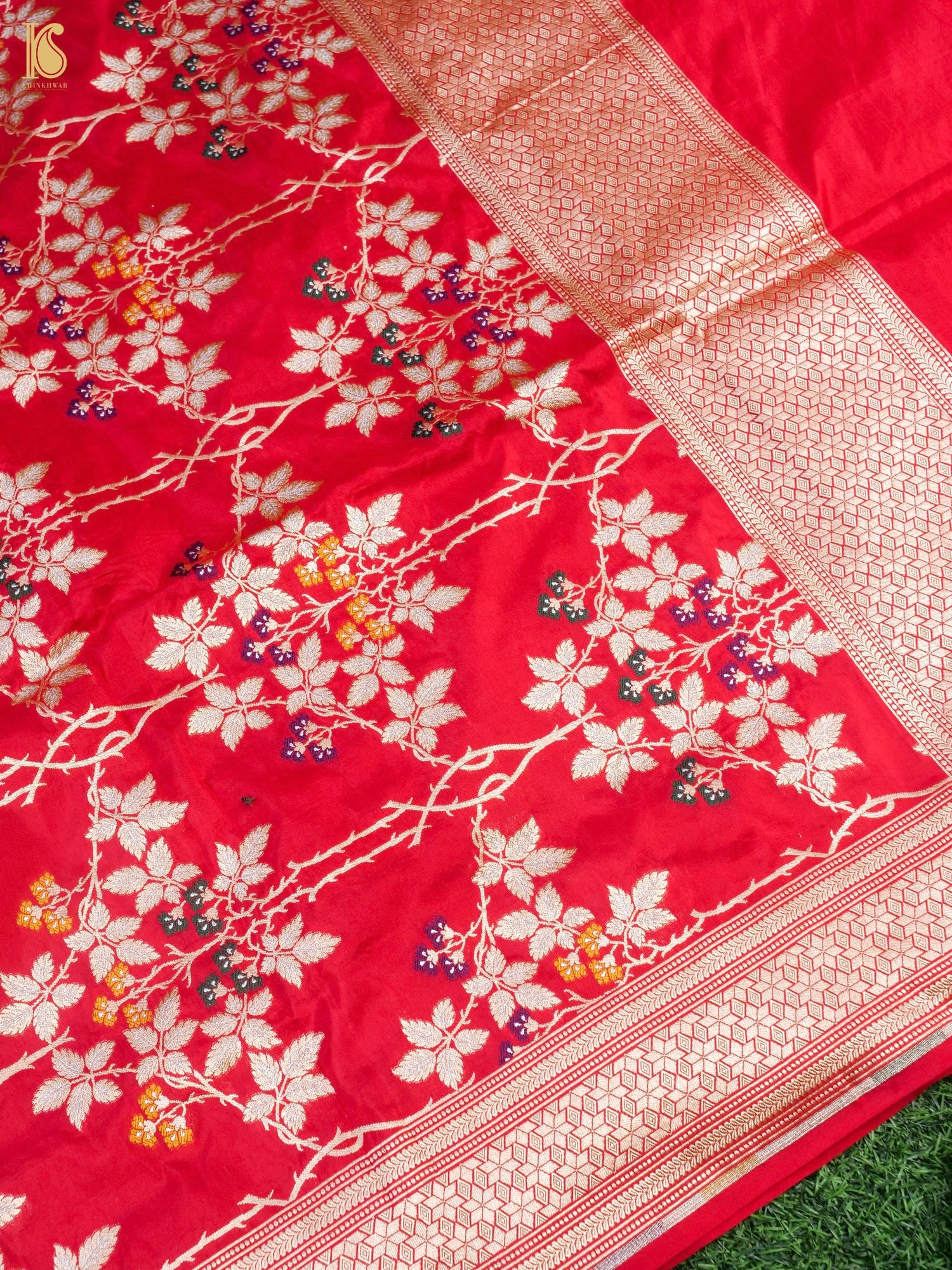 Handloom Banarasi Katan Silk Dupatta