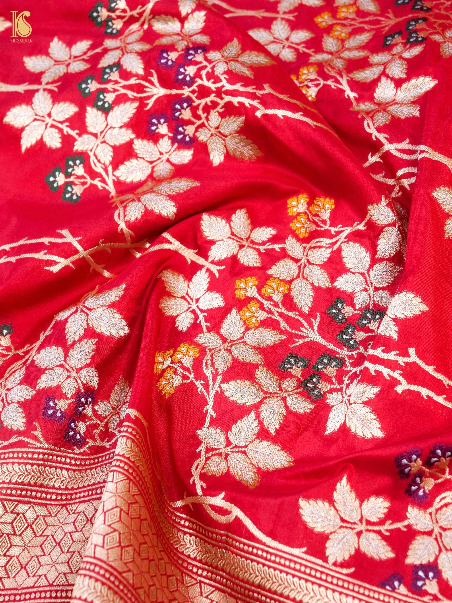 Handloom Banarasi Katan Silk Dupatta