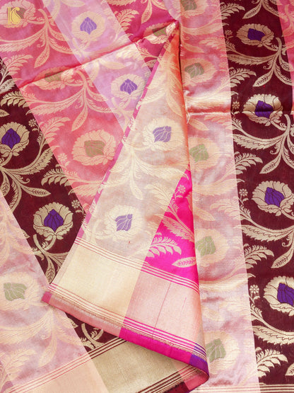 Handloom Banarasi Katan Silk Dupatta