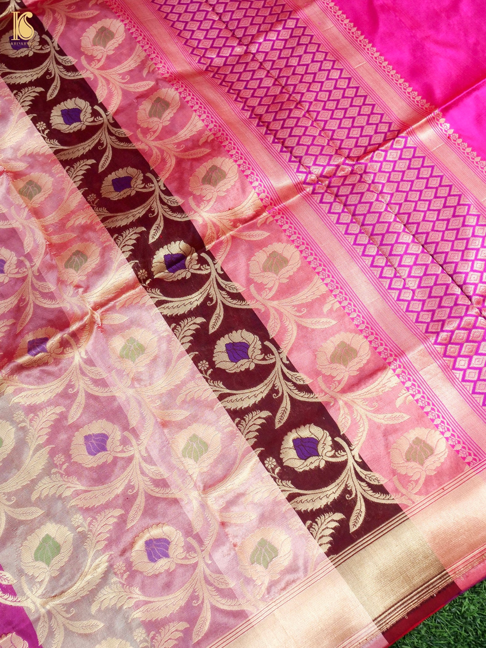 Handloom Banarasi Katan Silk Dupatta