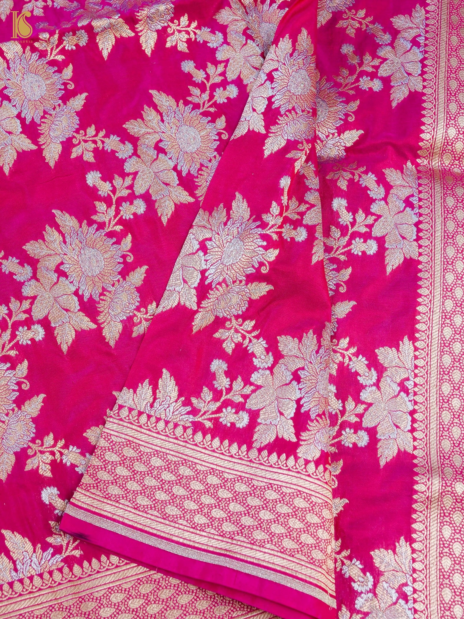 Handloom Banarasi Katan Silk Dupatta