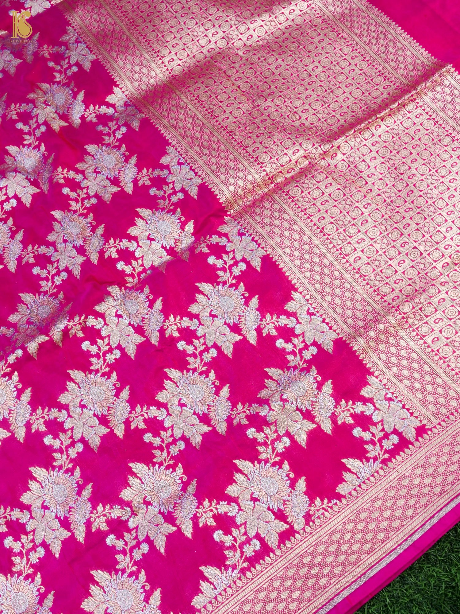 Handloom Banarasi Katan Silk Dupatta