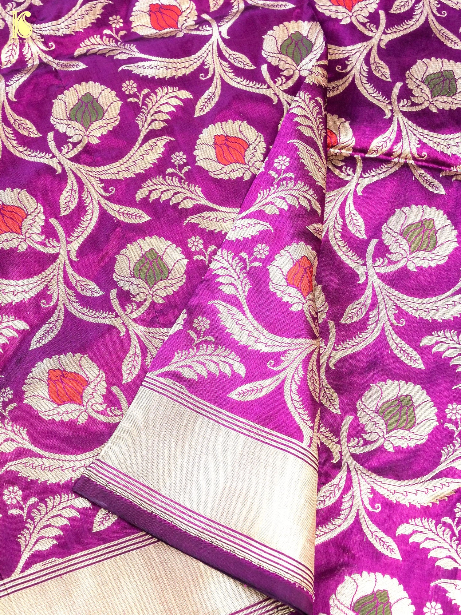 Handloom Banarasi Katan Silk Dupatta