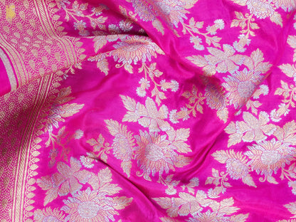 Handloom Banarasi Katan Silk Dupatta