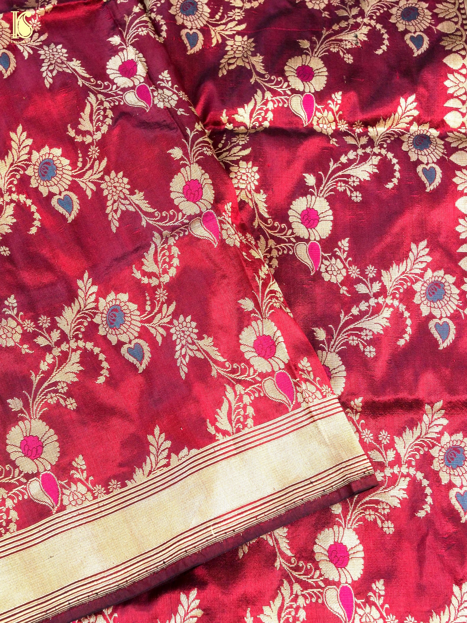 Handloom Banarasi Katan Silk Dupatta