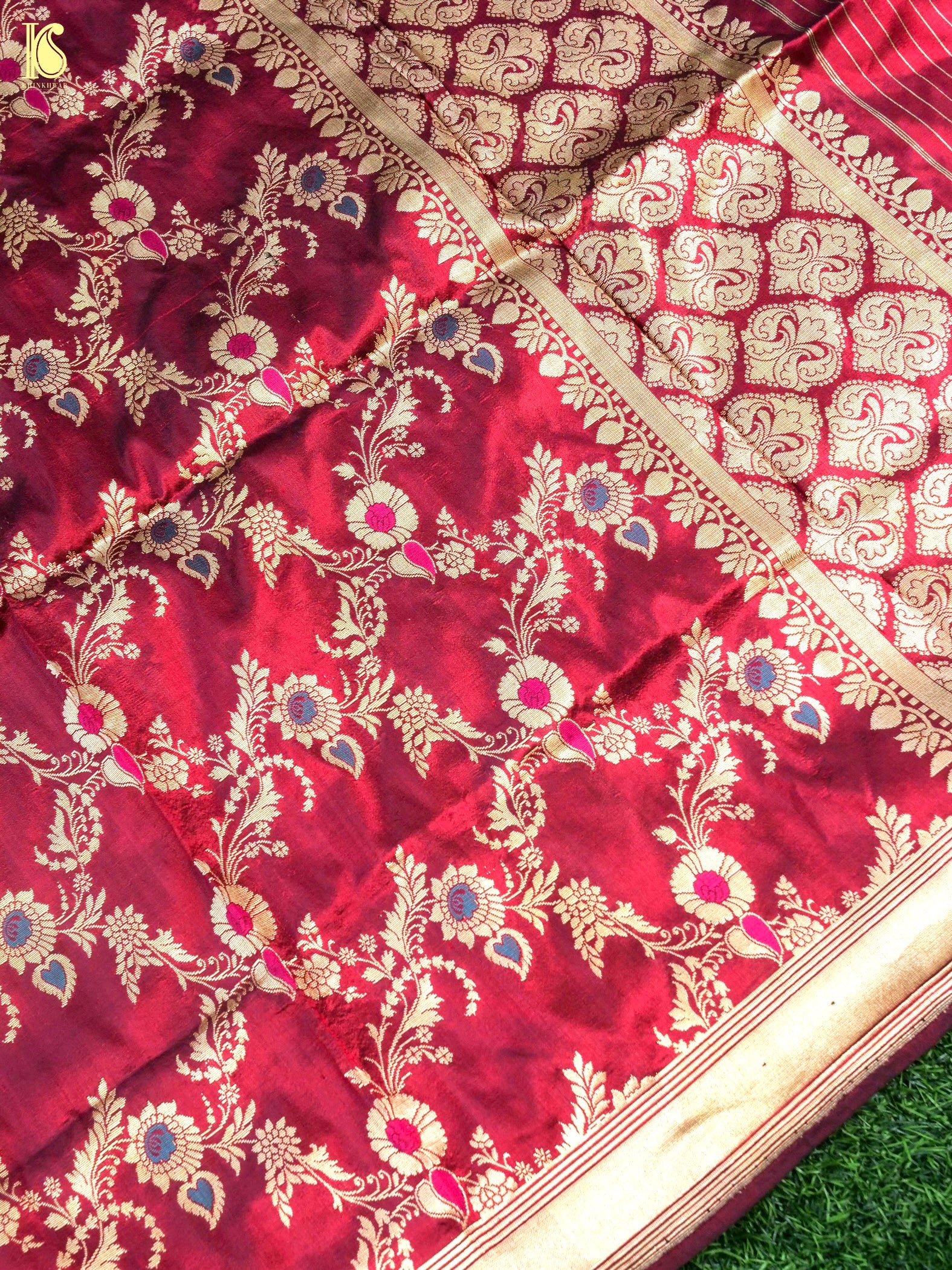 Handloom Banarasi Katan Silk Dupatta