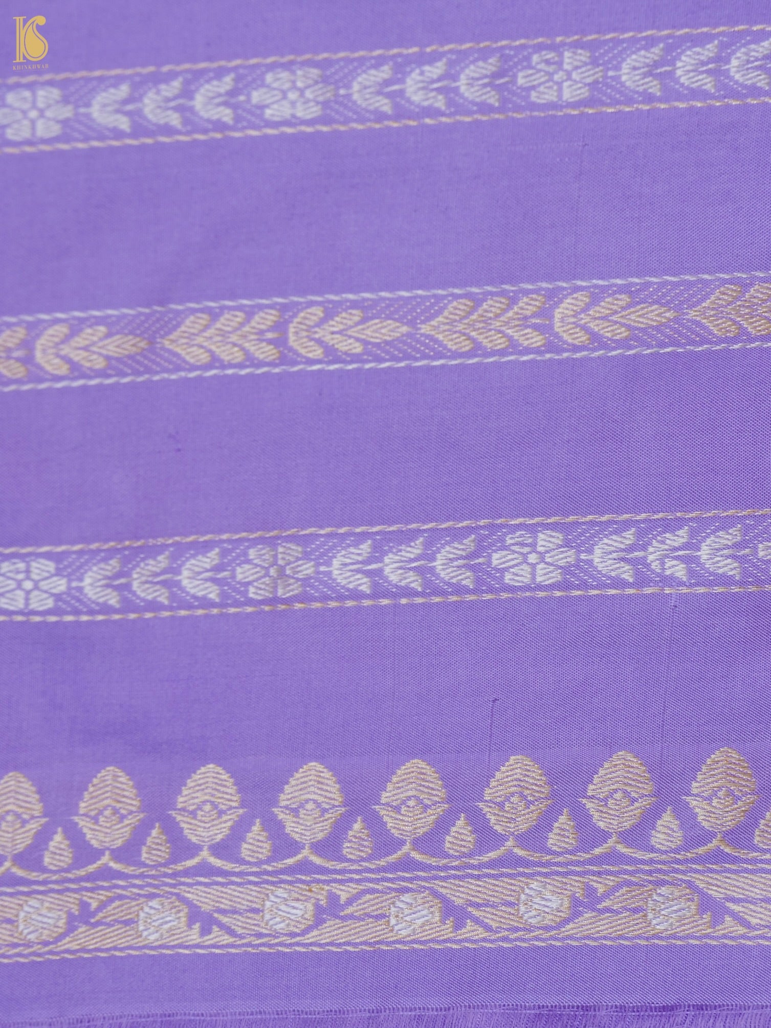 Handloom Banarasi Katan Silk Kadwa Ektara Kumudini Saree