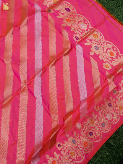 Banarasi Handwoven Katan SIlk Kadwa Ektara Dupatta