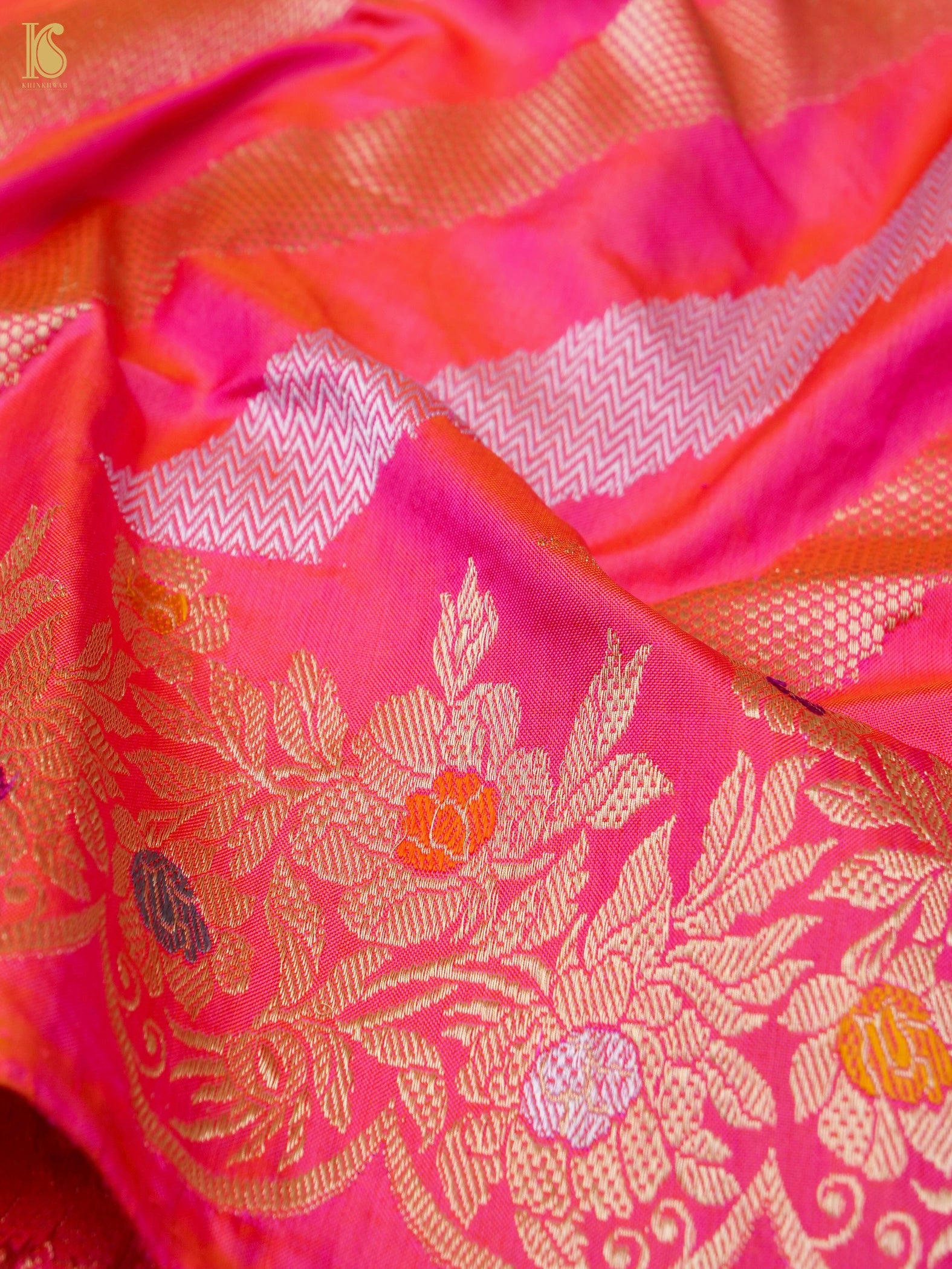 Banarasi Handwoven Katan SIlk Kadwa Ektara Dupatta