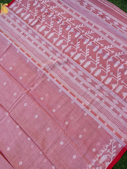 Cotton Handloom Bengal Jamdani Saree