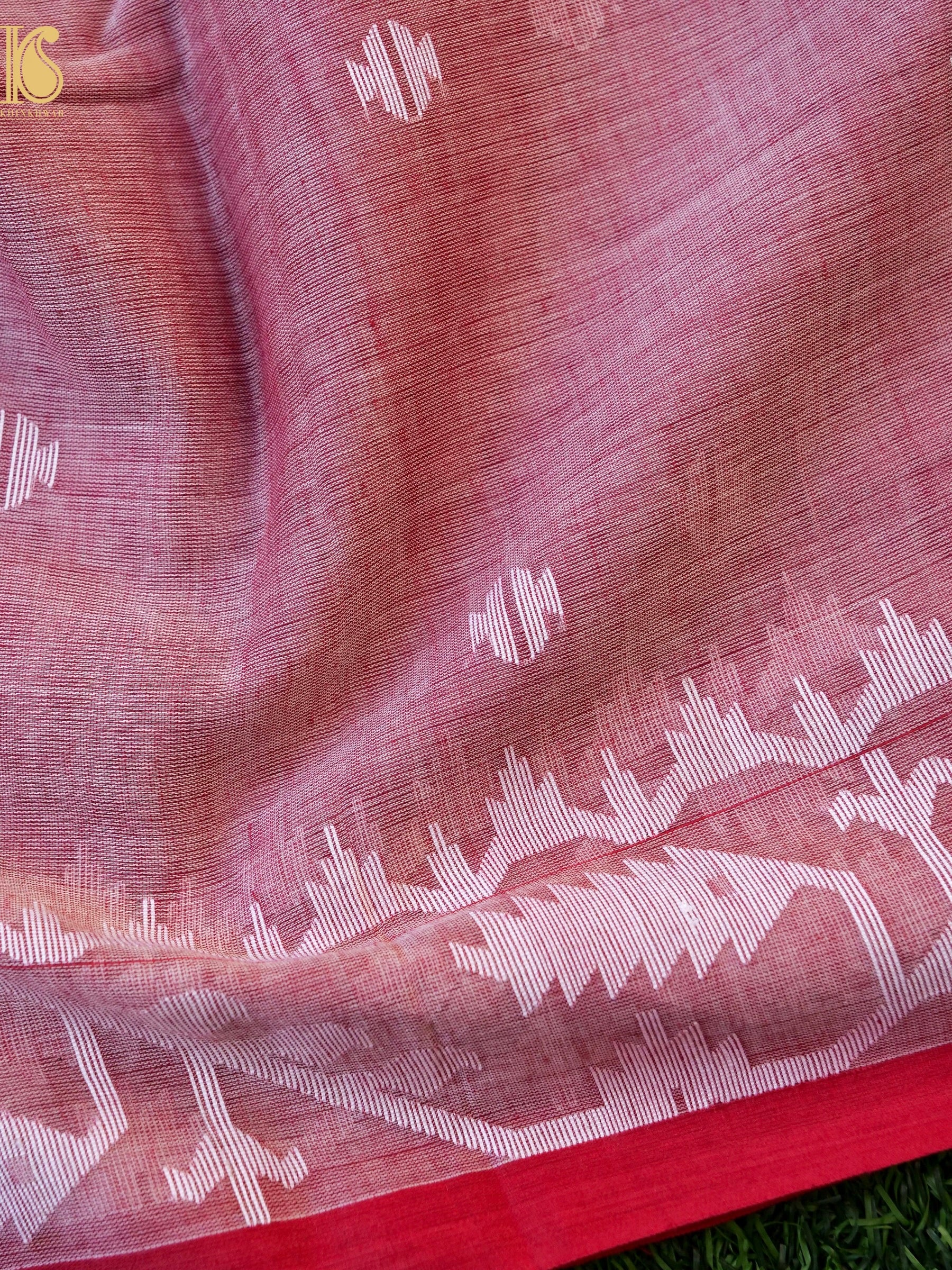 Cotton Handloom Bengal Jamdani Saree