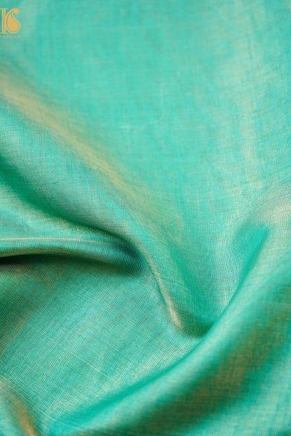 Chanderi Tissue Silk Handwoven Saree