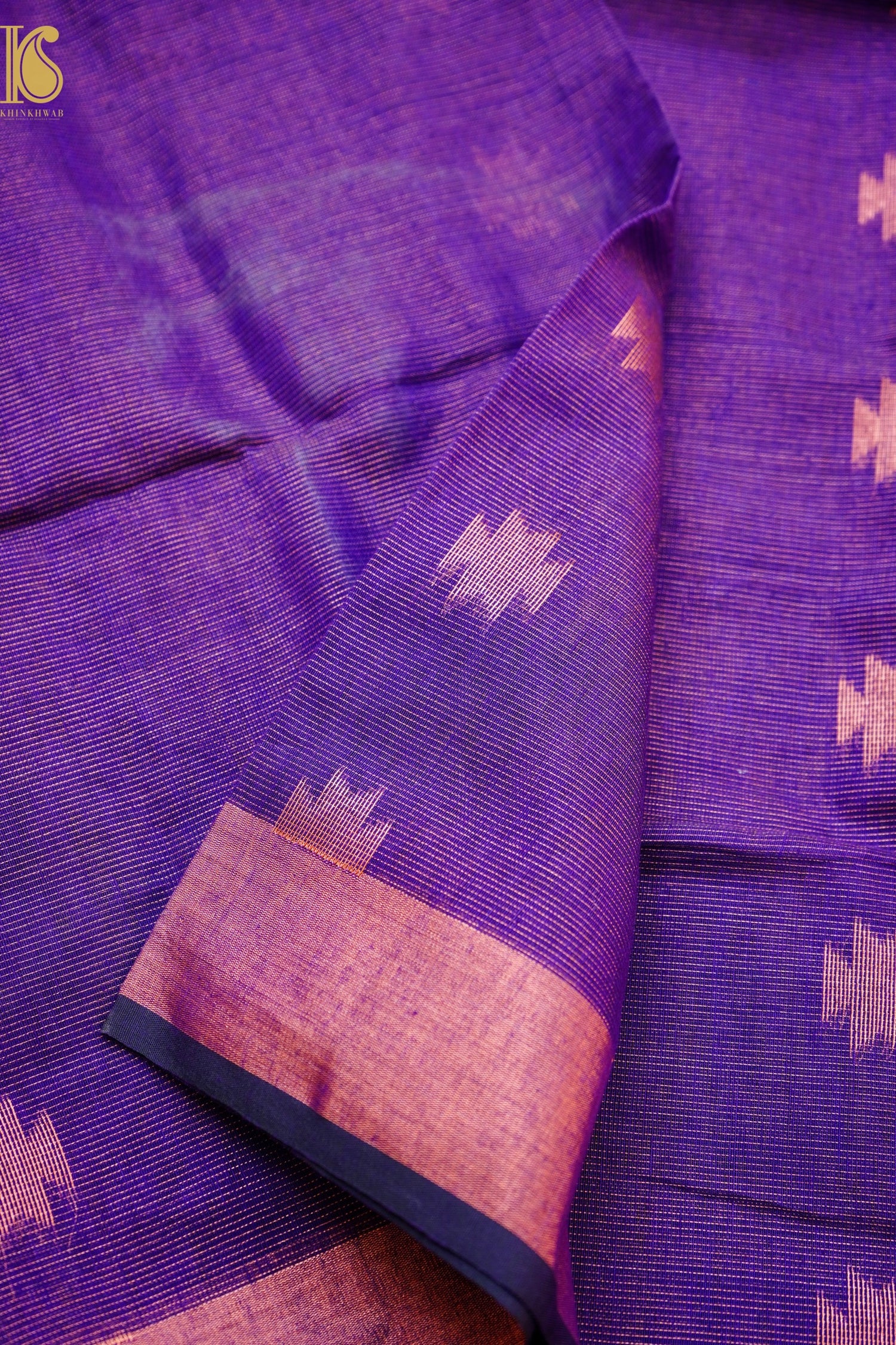 Handloom Dhakai Jamdani with Muga Green Saree