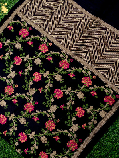 Pure Chiniya Silk Banarasi Woven Stole