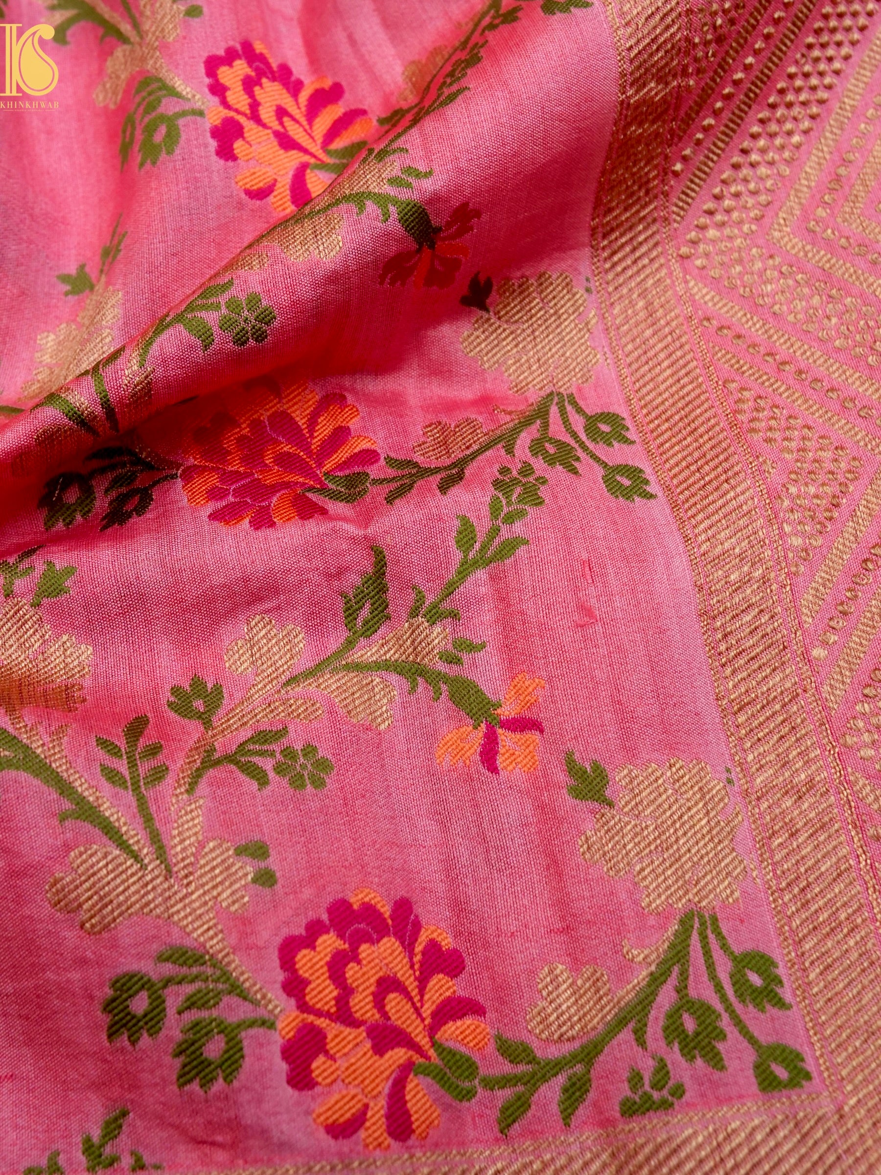 Pure Chiniya Silk Banarasi Woven Stole
