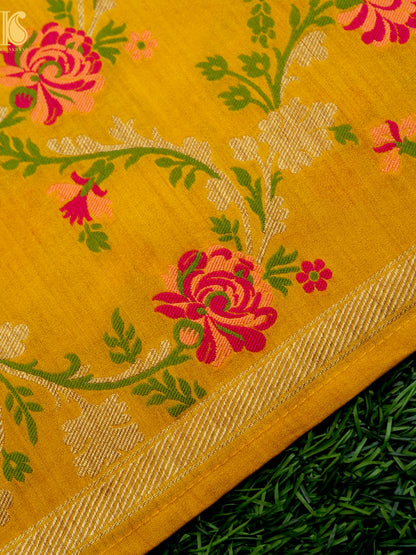 Pure Chiniya Silk Banarasi Woven Stole