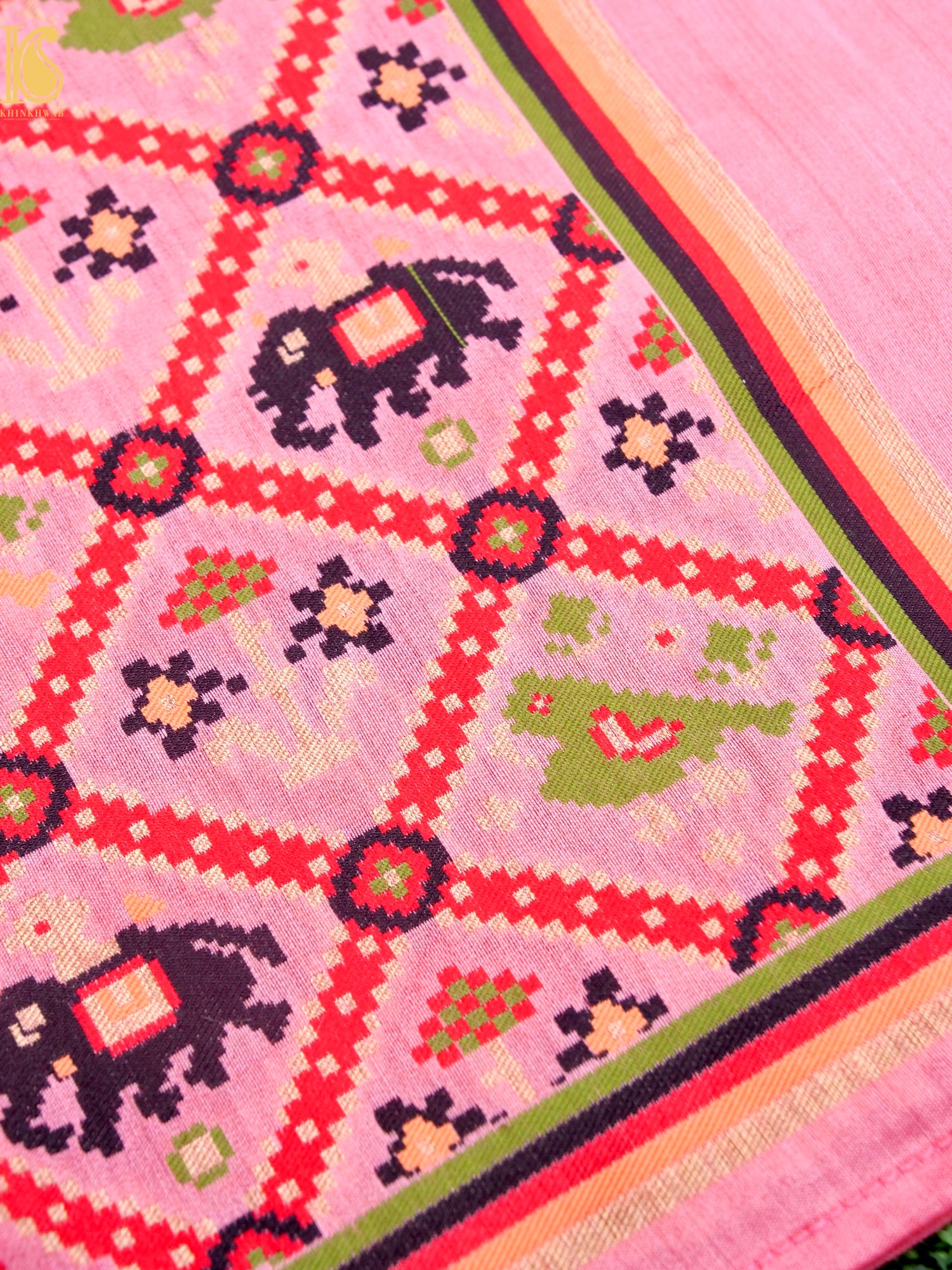 Pure Chiniya Silk Banarasi Woven Stole