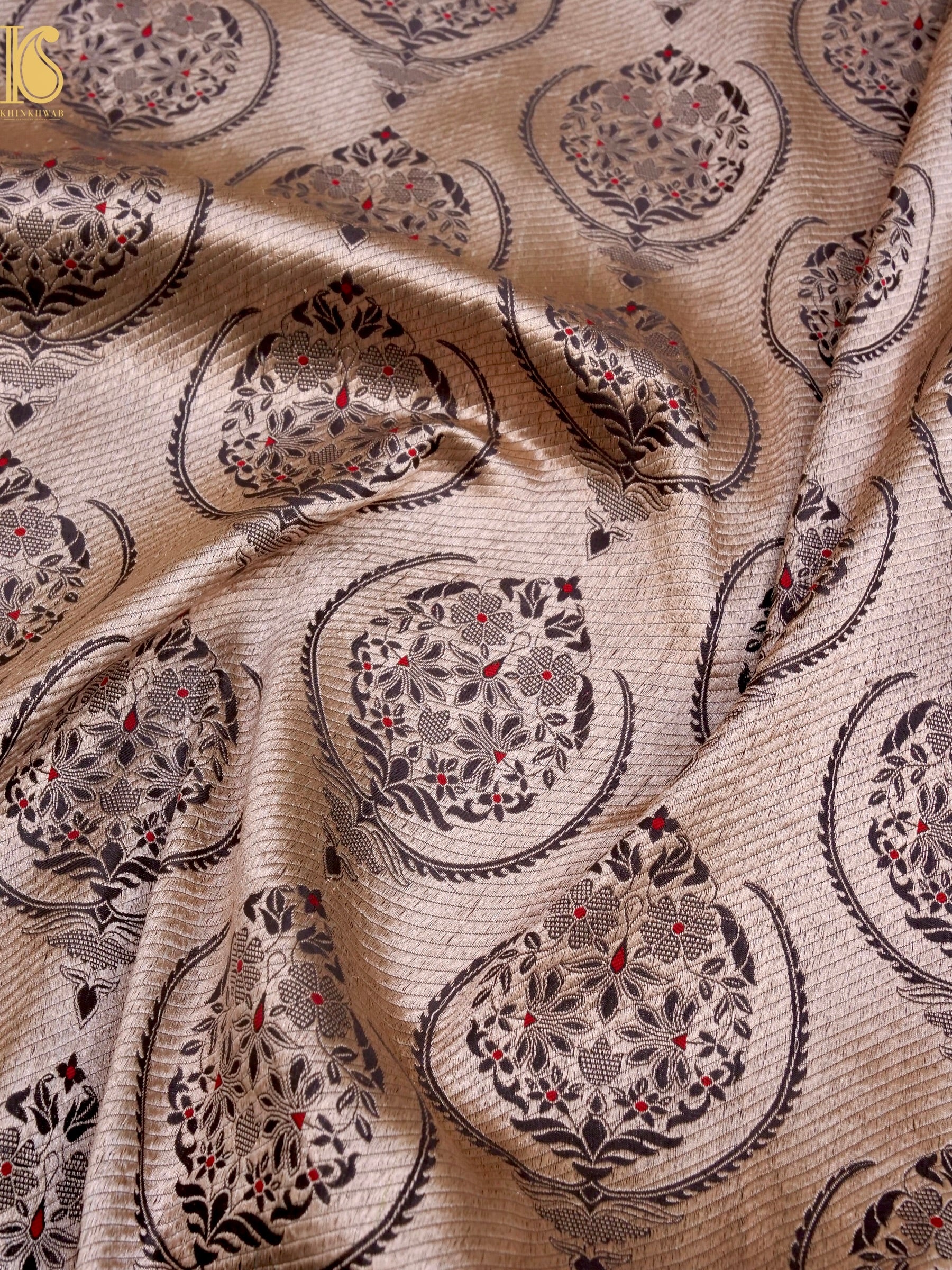 Handloom Banarasi Katan Silk Brocade Saree