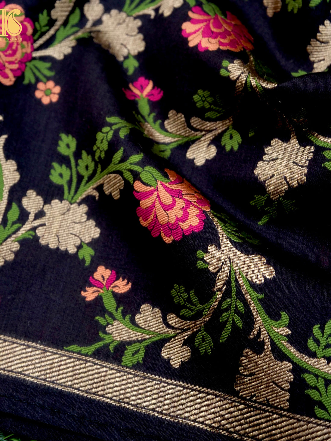 Pure Chiniya Silk Banarasi Woven Stole