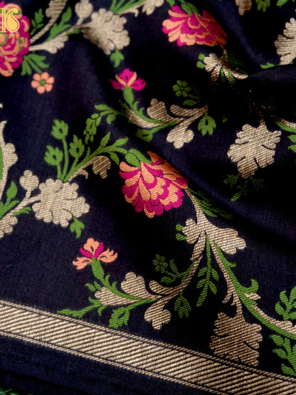 Pure Chiniya Silk Banarasi Woven Stole