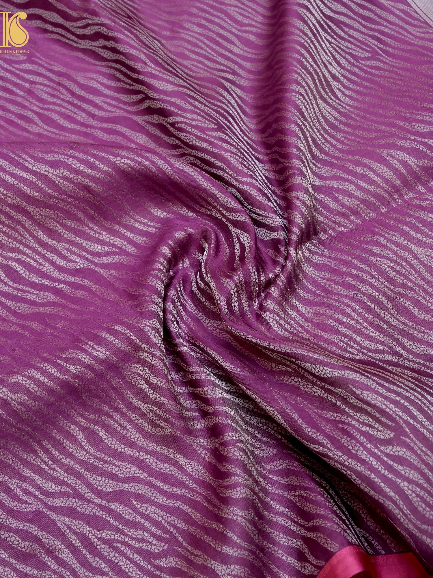 Handloom Banarasi Katan Silk Zari Tanchoi Saree