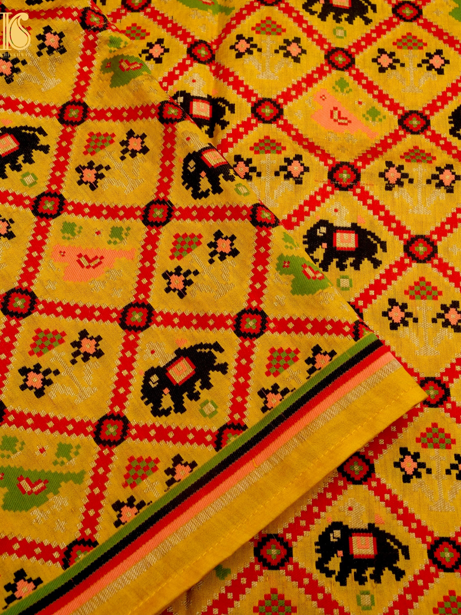 Pure Chiniya Silk Banarasi Woven Stole