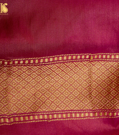 Handloom Banarasi Pure Tissue Silk Kadwa Saree