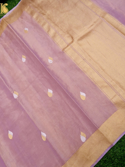 Handloom Banarasi Pure Tissue Silk Kadwa Saree