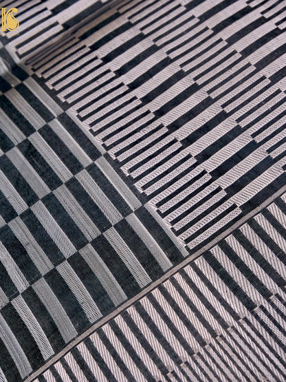 Handwoven Pure Katan Satin Silk Tanchoi Banarasi Saree