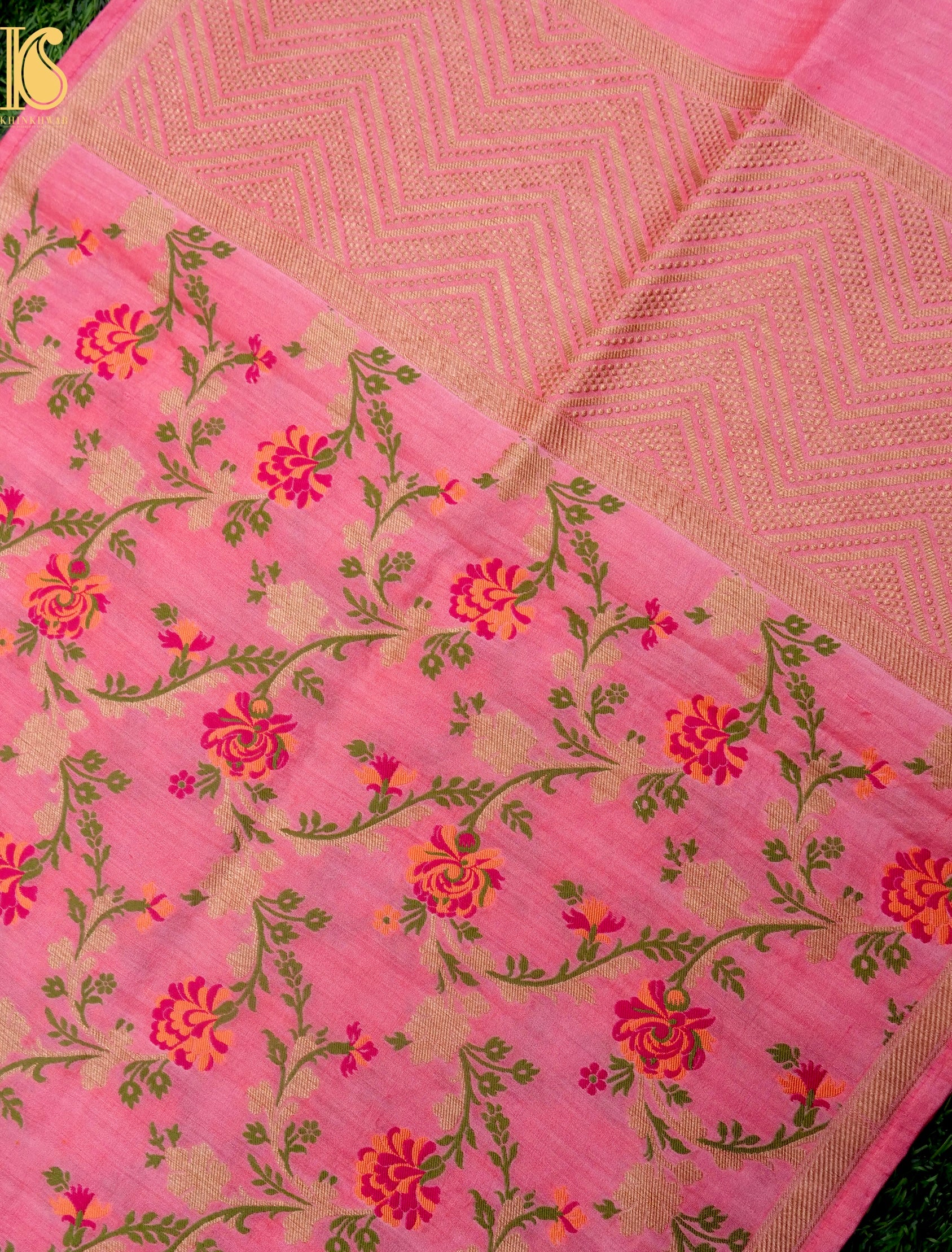 Pure Chiniya Silk Banarasi Woven Stole