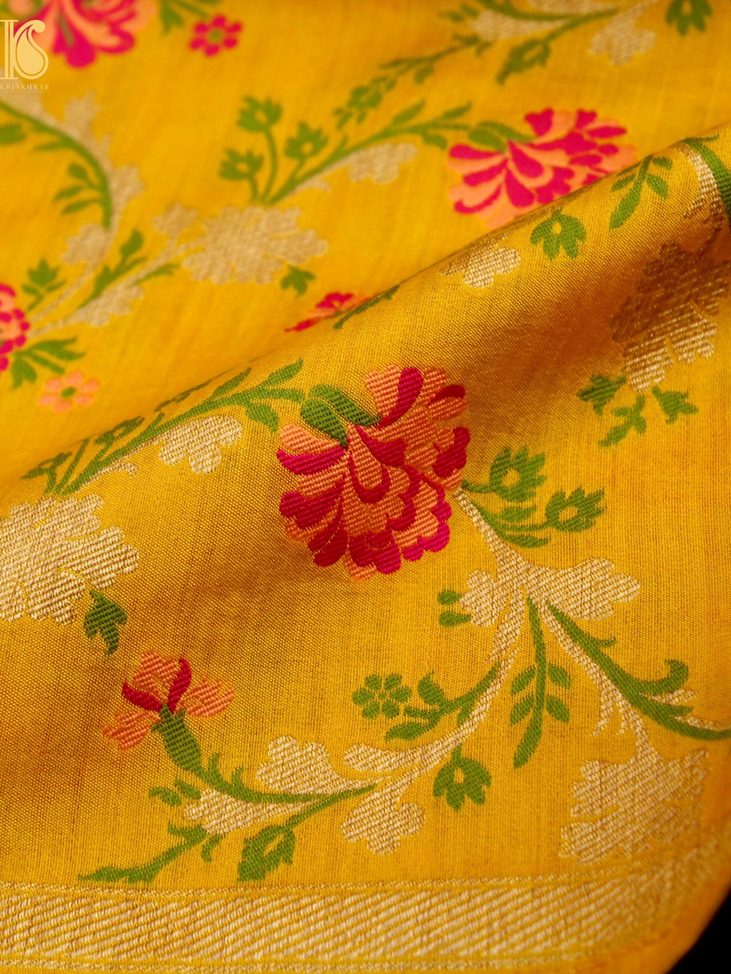 Pure Chiniya Silk Banarasi Woven Stole