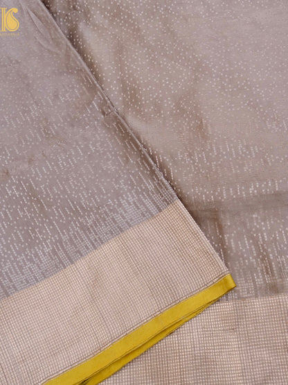 Handwoven Pure Katan Satin Silk Tanchoi Banarasi Saree