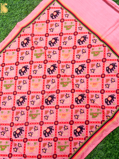 Pure Chiniya Silk Banarasi Woven Stole