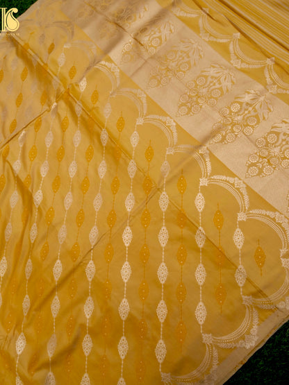 Handloom Banarasi Katan Silk Ektara Saree