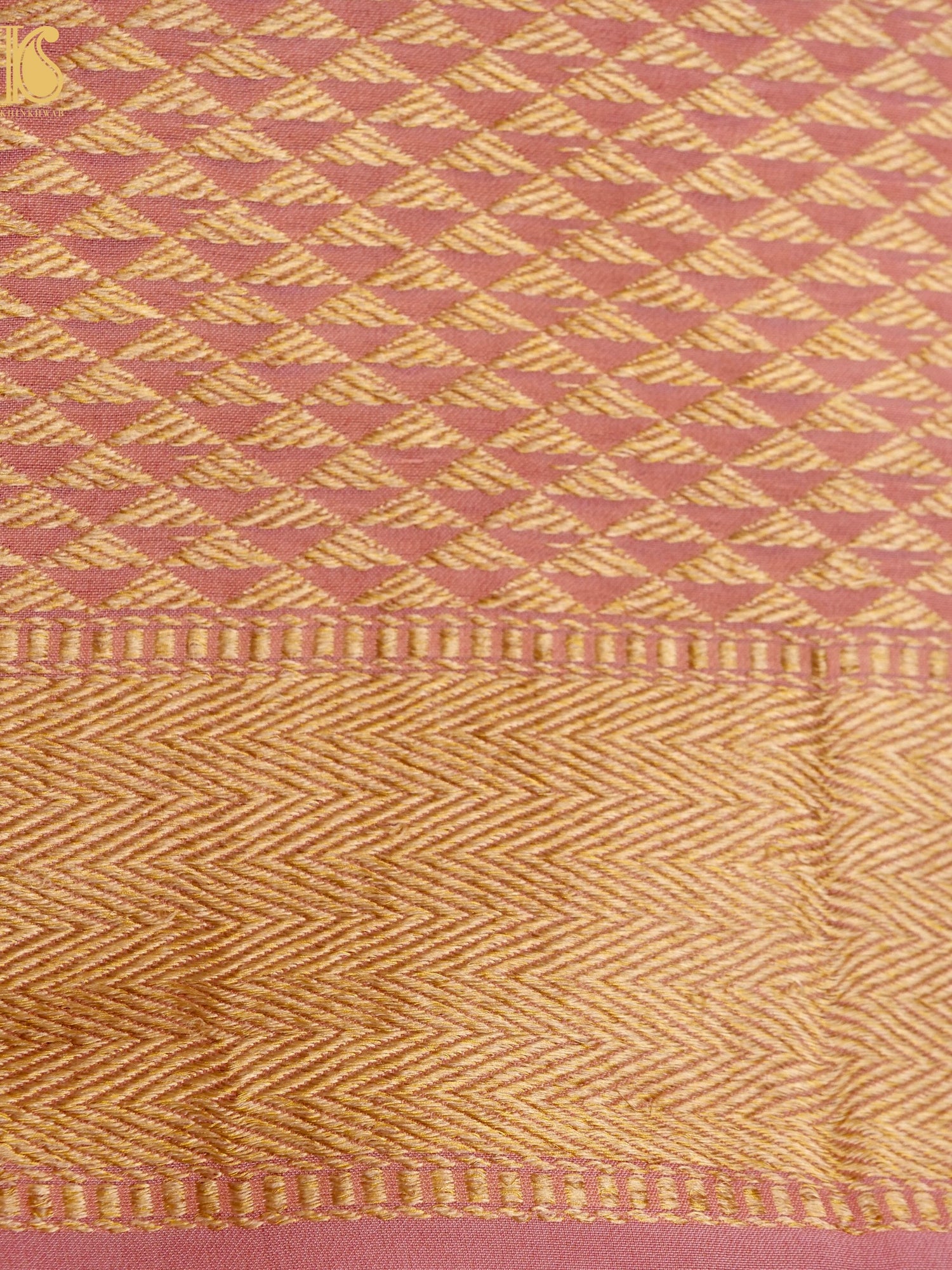 Handloom Banarasi Crepe Silk Saree