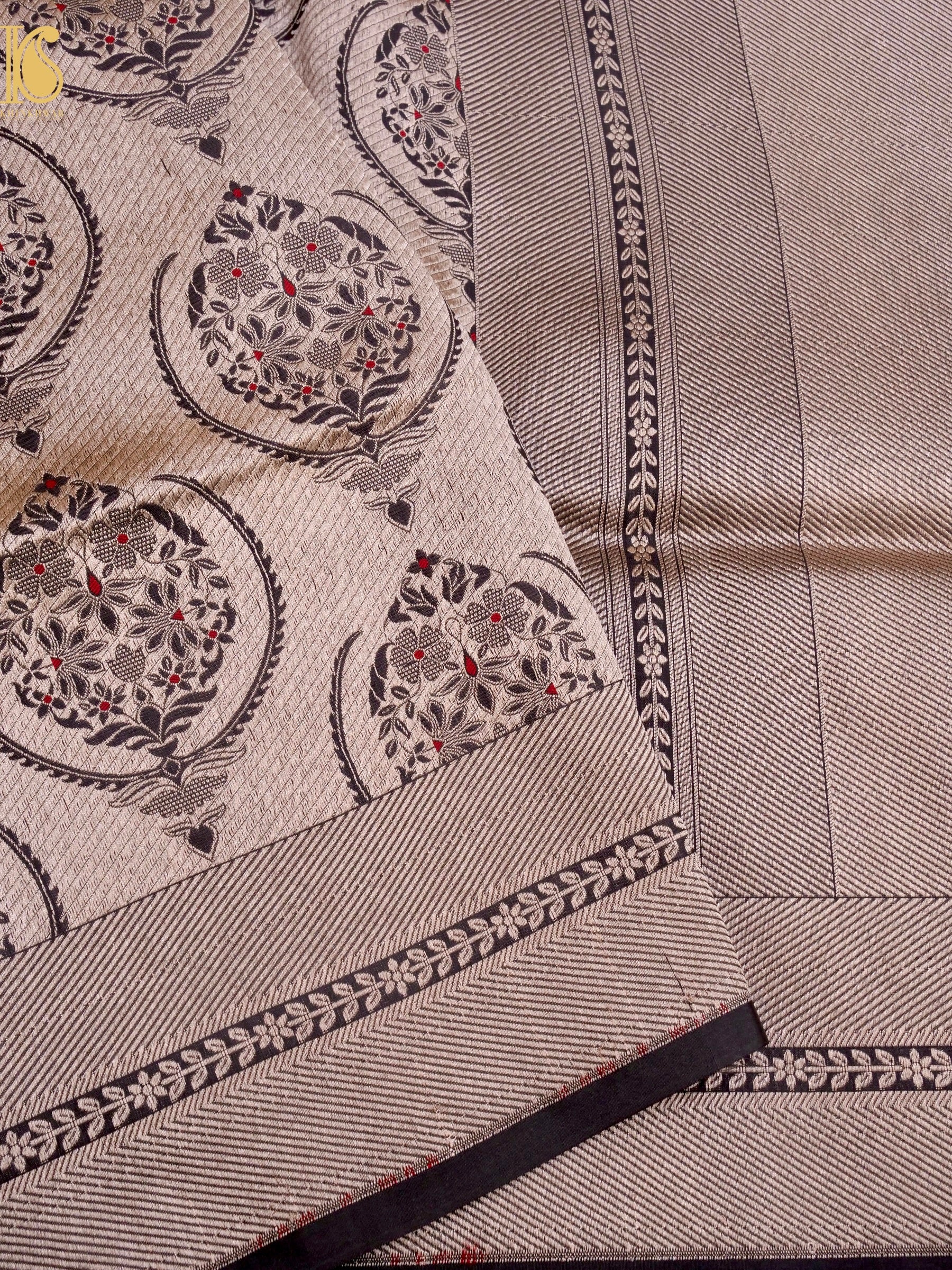 Handloom Banarasi Katan Silk Brocade Saree