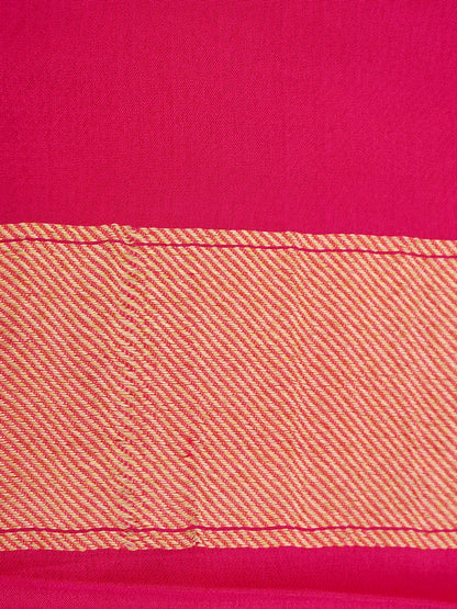Handloom Banarasi Crepe Silk Saree