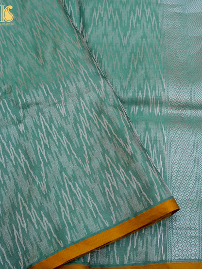 Handloom Banarasi Katan Silk Zari Tanchoi Saree