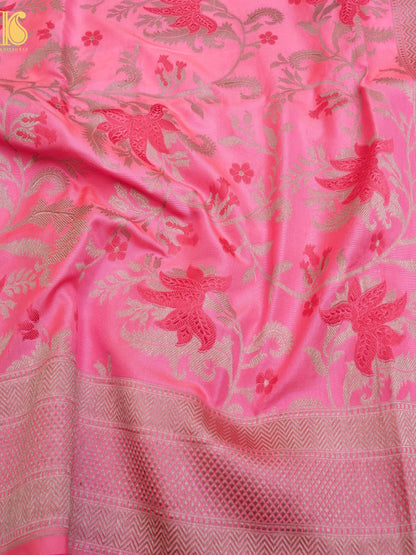 Handloom Banarasi Katan Silk Ektara Saree